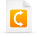 document, File, Orange, paper WhiteSmoke icon