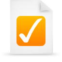document, File, paper, Orange WhiteSmoke icon