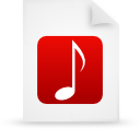 File, document, paper, red WhiteSmoke icon