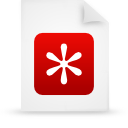red, document, paper, File WhiteSmoke icon