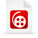 red, paper, document, File WhiteSmoke icon