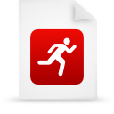 document, paper, File, red WhiteSmoke icon