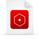 document, paper, File, red WhiteSmoke icon