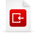 paper, red, File, document WhiteSmoke icon