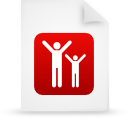 paper, File, red, document WhiteSmoke icon