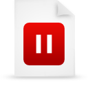 red, document, paper, File WhiteSmoke icon