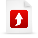 red, paper, document, File WhiteSmoke icon