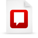 red, File, document, paper WhiteSmoke icon