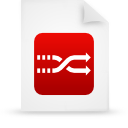 paper, red, File, document WhiteSmoke icon