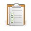 Clipboard, Checkmarks Icon