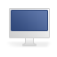 monitor, Computer, screen DarkSlateBlue icon