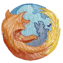 Firefox, Browser Black icon