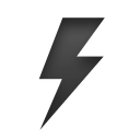 lightning Black icon