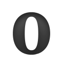 Opera Black icon