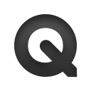 quicktime Black icon