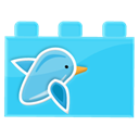 twitter Turquoise icon