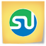 Stumbleupon Khaki icon