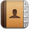Adress book, contacts Icon