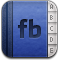 Facebook, Address book SteelBlue icon