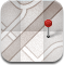 Maps, Map Silver icon