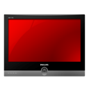 television DarkRed icon