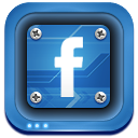 Facebook SteelBlue icon