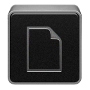 documents Black icon