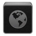 earth, Browser, Sites, world Black icon