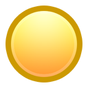 yellow, Ball SandyBrown icon