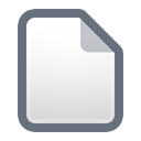 document DimGray icon