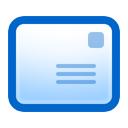 mail RoyalBlue icon