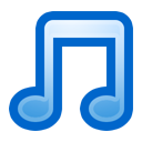 music RoyalBlue icon