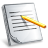 Content, writing, document, Text, Article, pencil Gainsboro icon