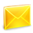 envelope, Email Gold icon