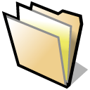 Folder, beos Black icon