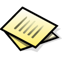 Text, beos Black icon