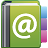 contacts, Addressbook OliveDrab icon