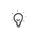 Idea, light, bulb DarkSlateGray icon