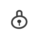 Lock DarkSlateGray icon