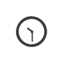 time, Clock DarkSlateGray icon