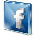 Social, Facebook SteelBlue icon