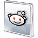 Reddit, Social Black icon