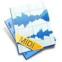 midi Black icon