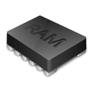 Chip, memory, drive, ram Black icon