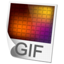 Gif, image Black icon