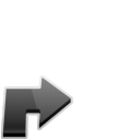 overlay, shortcut Black icon