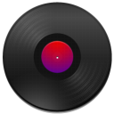 record, music, vinyl, lp, vinil DarkSlateGray icon