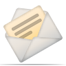 newsletter, mail, Email, envelope Black icon