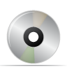 Cd, disc, Dvd Black icon