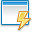 Application, lightning Icon